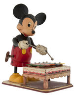 MICKEY MOUSE WITH XYLOPHONE LINE MAR WIND-UP.