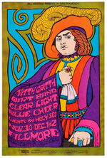 BILL GRAHAM CONCERT POSTER PAIR FEATURING ART BY BONNIE MACLEAN.