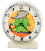 BABAR BAYARD FRENCH ALARM CLOCK.