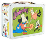"UNDERDOG" METAL LUNCHBOX WITH THERMOS.