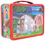 "THE BRADY BUNCH" METAL LUNCHBOX WITH THERMOS.