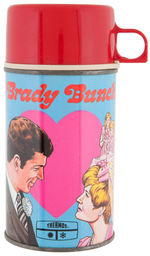 "THE BRADY BUNCH" METAL LUNCHBOX WITH THERMOS.