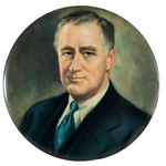 FDR LARGE 9" CELLO WALL PLAQUE 1932.