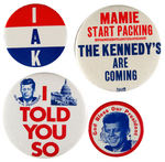 JFK FOUR LARGER BUTTONS.