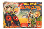 "DAN DARE 2 WAY WALKIE-TALKIE" BOXED SET.