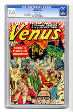 VENUS #11 NOVEMBER 1950  CGC 7.0  OFF-WHITE PAGES.