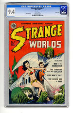 STRANGE WORLDS #1  NOVEMBER 1950  CGC 9.4  WHITE PAGES  CARSON CITY COPY.