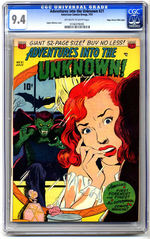 ADVENTURES INTO THE UNKNOWN #21JULY 1951  CGC 9.4  OFF-WHITE TO WHITE PAGES  MILE HIGH COPY.