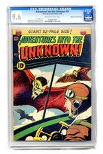 ADVENTURES INTO THE UNKNOWN #31 MAY 1952  CGC 9.6  OFF-WHITE TO WHITE PAGES  MILE HIGH COPY.