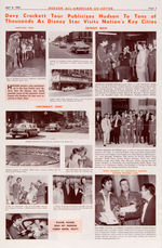 “HUDSON MOTORS DAVY CROCKETT ISSUE” 1955 NEWSLETTER.