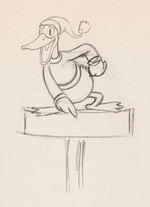 "ON ICE" ORIGINAL PUBLICITY ART TRIO FEATURING DONALD DUCK, PLUTO & GOOFY.