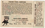 “SUPERMAN” PREMIUM BREAD CARD #14 COMPLETE WITH STAMP.