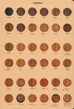 1C LINCOLN CENT NEAR COMPLETE SET 1909-1999 AU-PROOF.