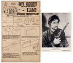 "MARX DAVY CROCKETT AT THE ALAMO" PLAYSET.