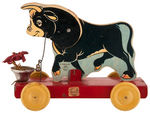 FERDINAND PULL TOY BY N.N. HILL BRASS COMPANY.