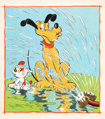 "PLUTO AND THE PUPPY" HARDCOVER WITH DUST JACKET.