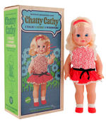 "CHATTY CATHY" BOXED DOLL.