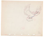 SNOW WHITE AND THE SEVEN DWARFS - VULTURES ORIGINAL ANIMATION ART TRIO.