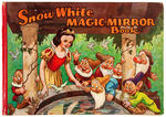 "SNOW WHITE MAGIC MIRROR BOOK."
