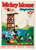 "MICKEY MOUSE MAGAZINE" VOL. 1 NO. 12 SEPT., 1936.