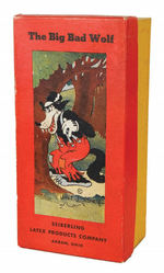 "THE BIG BAD WOLF" EXTREMELY RARE FIGURE WITH BOX BY SEIBERLING.