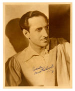 BASIL RATHBONE SIGNED PHOTO.