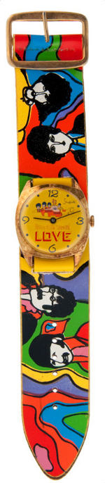 "BEATLES YELLOW SUBMARINE - LOVE" RARE SHEFFIELD WATCH.