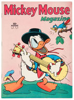 "MICKEY MOUSE MAGAZINE" VOL. 4 NO. 11 AUG., 1939.