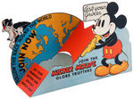 "MICKEY MOUSE GLOBE TROTTERS" RARE STORE DISPLAY.