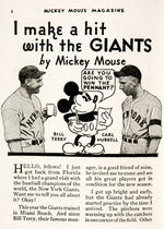 MICKEY MOUSE DAIRY PROMOTION MAGAZINE VOL. 1, NO. 6.