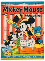 "MICKEY MOUSE MAGAZINE" VOL. 2 NO. 13 OCT., 1937.