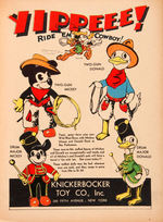 "MICKEY MOUSE MAGAZINE" VOL. 2 NO. 13 OCT., 1937.