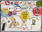 AMERICAN BASKETBALL ASSOCIATION TWENTY TWO BUTTONS FROM THE PAUL MUCHINSKY COLLECTION.