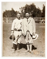 CHICAGO CUBS OWNER WILLIAM WRIGLEY JR. AUTOGRAPHED OVERSIZED PHOTO TO COACH.