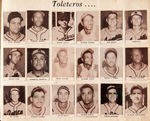 1948-1949 TOLETEROS ALBUM WITH 149 CARDS INCLUDING HILTON SMITH.