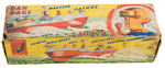 "DAN DARE MARTIAN PATROL LAUNCH" BOXED WIND-UP BOAT.