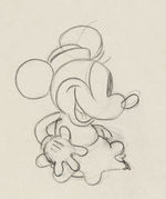 "BUILDING A BUILDING" PRODUCTION DRAWING FEATURING MINNIE MOUSE.