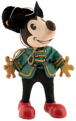 LARGE MICKEY MOUSE DRUM MAJOR DOLL BY KNICKERBOCKER.