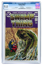 "SWAMP THING" #1 OCTOBER-NOVEMBER 1972 CGC 9.0 VF/NM.