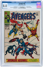 "AVENGERS" CGC PAIR.