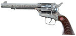 “NICHOLS STALLION .45 MARK II” CAP GUN WITH GRIP VARIATION.