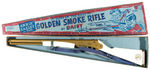 "ANNIE OAKLEY AND TAGG GOLDEN SMOKE RIFLE BY DAISY" WITH BOX.