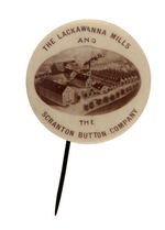 EARLY STICKPIN FOR COMPANY THAT BECAME MAJOR PRESSER OF GRAMOPHONE RECORDS IN THE 1920s.