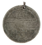 EARLY "CATHOLIC TOTAL ABSTINENCE SOCIETY" MEDAL.