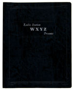 “THE STORY OF THE GREEN HORNET” IN “RADIO STATION WXYZ PRESENTS” PROMO FOLDER.