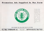 “THE GREEN HORNET” 1941 PROMO BOOK FOR REJECTED COMIC STRIP AND 1953 SYNDICATE LETTER.