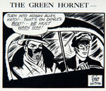 “THE GREEN HORNET” 1941 PROMO BOOK FOR REJECTED COMIC STRIP AND 1953 SYNDICATE LETTER.