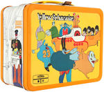 THE BEATLES "YELLOW SUBMARINE" METAL LUNCH BOX WITH THERMOS.