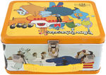 THE BEATLES "YELLOW SUBMARINE" METAL LUNCH BOX WITH THERMOS.