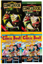 “THE COMIC BOOK PRICE GUIDE” LOT OF 30 SIGNED INCLUDING TEN HARDCOVERS.